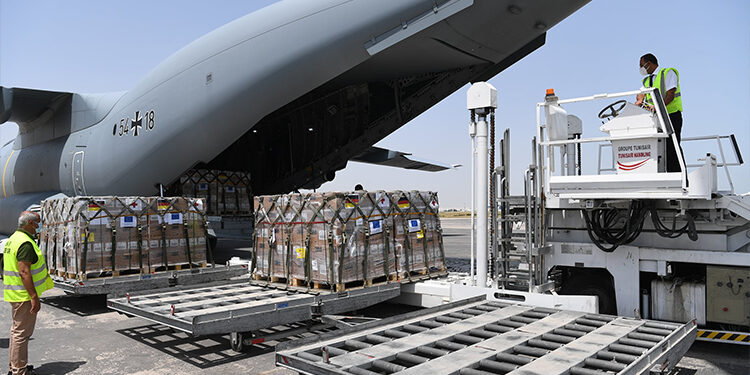 ألمانيا تهب تونس أسرّة طبية ومعدات صحيّة