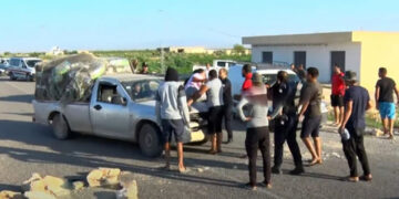 سيدي بوزيد : الإعتداء على دورية للحرس الديواني وإصابة عون